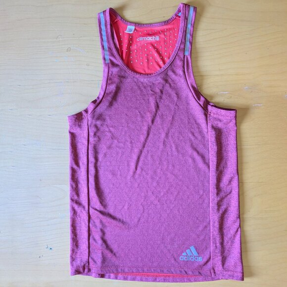 Adidas Climachill Running Tank Top Small - Picture 1 of 3